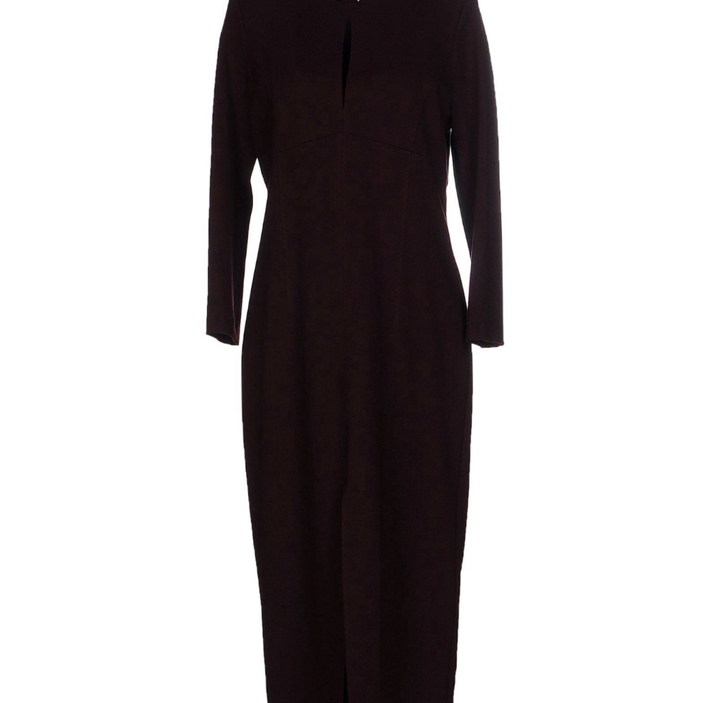 Elegant Black Long Sleeve Dress